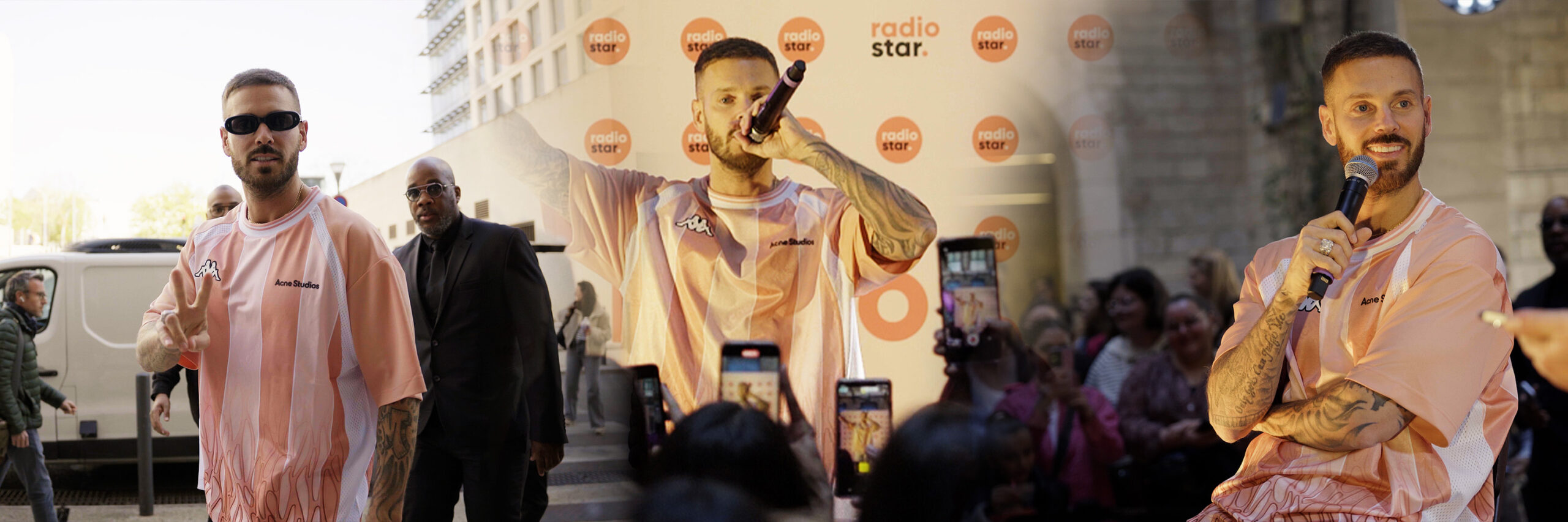 Showcase de Matt Pokora capturé par STUDIO M2X lors de sa prestation live à Radio Star