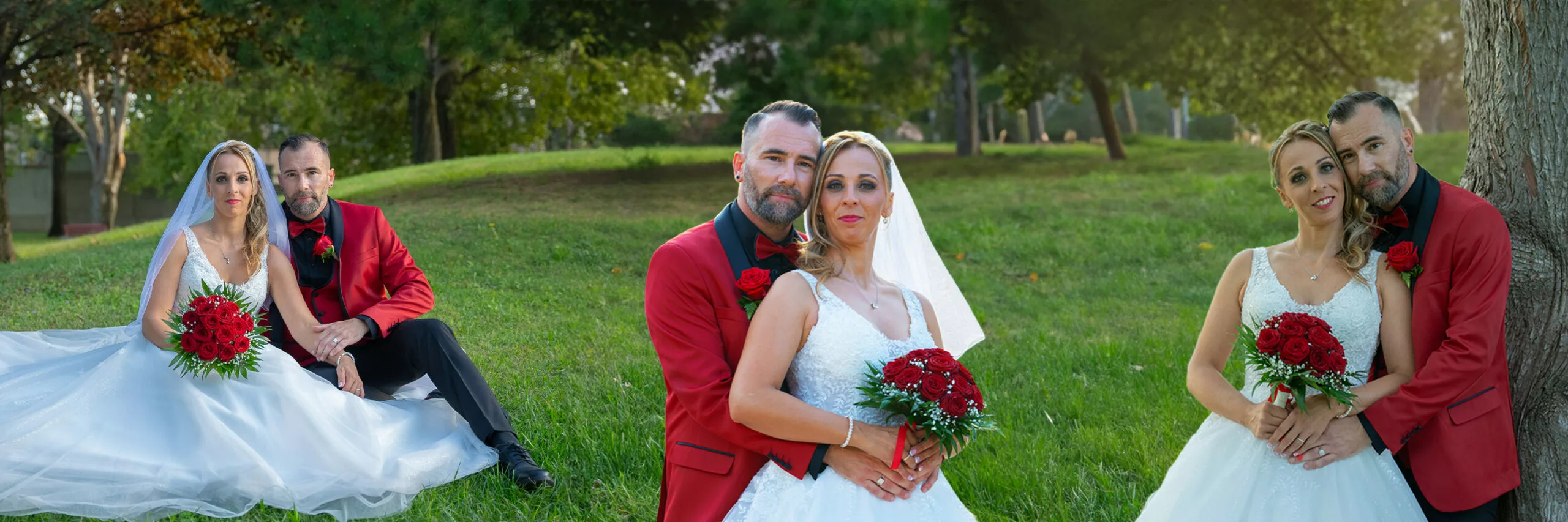 Portrait des mariés Cindy et Laurent au bord de l’eau – STUDIO M2X, photo de couple en mariage.